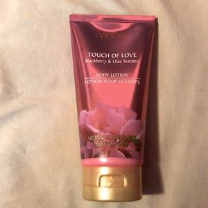 touch of love blackberry and lilac scented body lotion